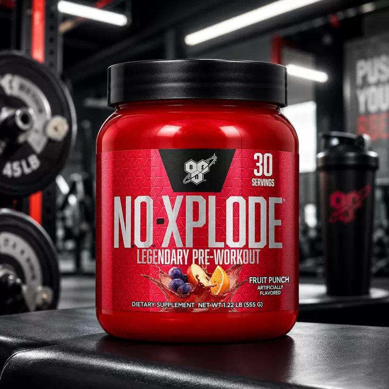 BSN NO XPLODE FRUIT PUNCH 275MG CAFEINA / 30 SERVIDAS