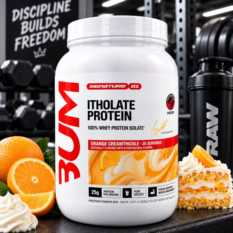 CBUM ISO PROTEIN ORANGE CREAMTHICKLE 1.93LB / 25 SERVIDAS