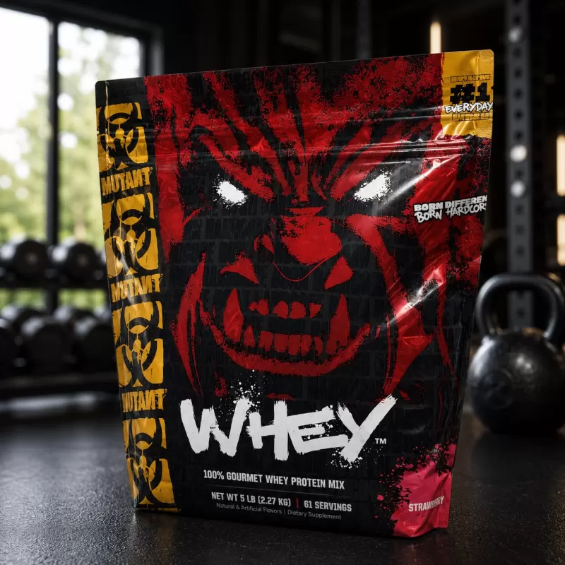 MUTANT WHEY STRAWBERRY CREAM FLAVOR 5 LB / 61 SERVIDAS