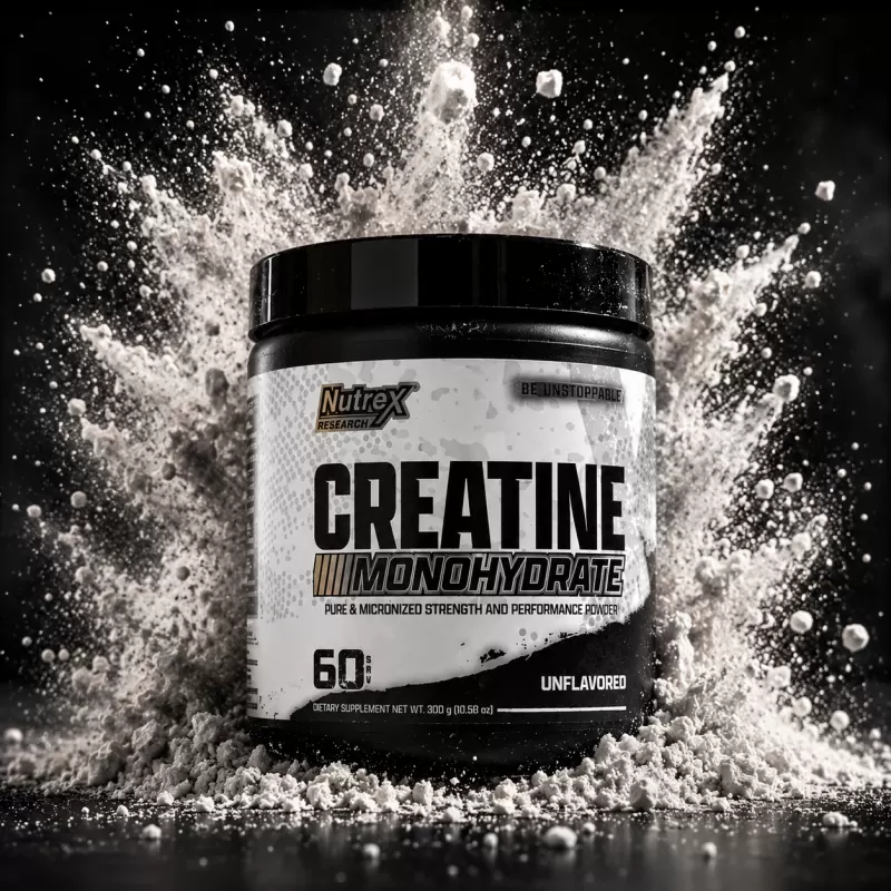 NUTREX CREATINA MONOHIDRATADAE 300G 60 SERVIDAS