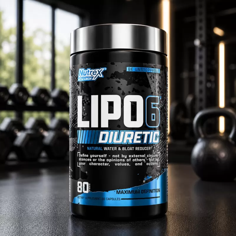 NUTREX LIPO-6 DIURETIC - DOMESTIC 80 CAPSULES