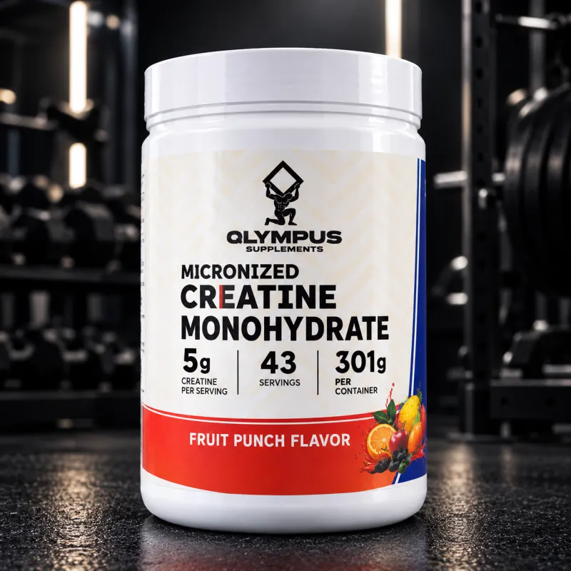 OLYMPUS CREATINA MONOHIDRATADA FRUIT PUNCH 301G / 43 SERVIDAS