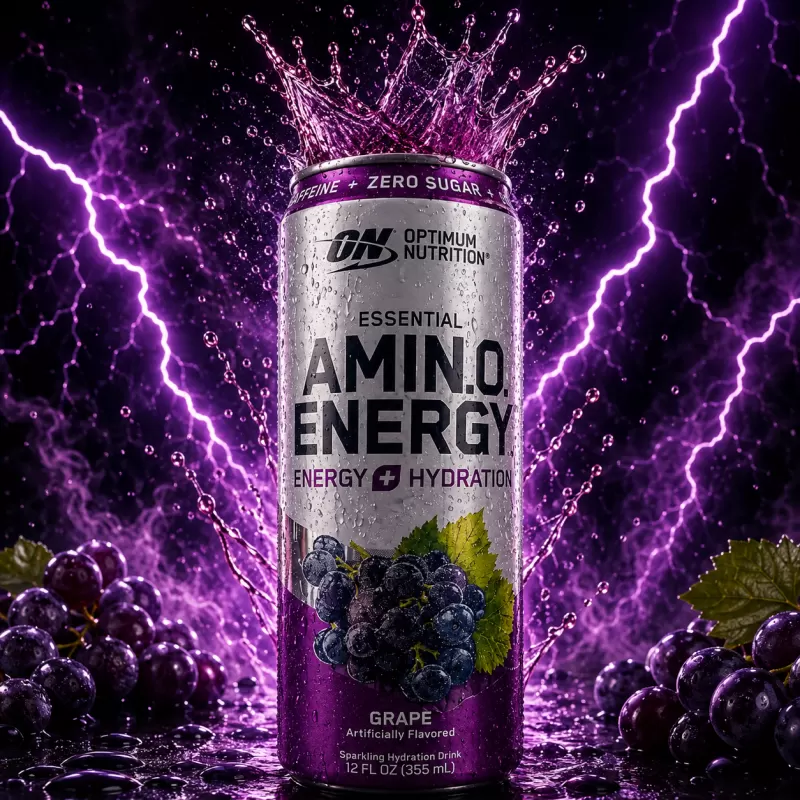 AMINO ENERGY GRAPE 355 ML