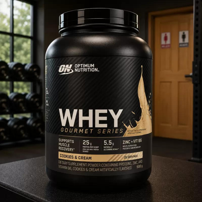 OPTIMUN NUTRITION WHEY GOURMET SERIES COOKIES AND CREAM 25 SERVIDAS
