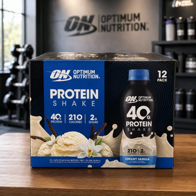 PROTEIN SHAKE 414ML 40G VAINILLA CAJA 12 PACK